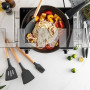 Набор кухонных принадлежностей 12 предметов Kitchen Set черный